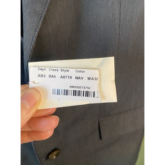 J Crew Jacket Mens Size XS NEW Cotton Unstructured Blue Casual Blazer Sportscoat - Picture 8 of 11